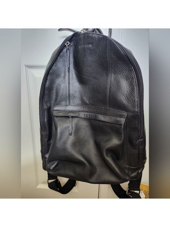 Cole Haan Other - Cole Haan CHDM11026 Pebble Backpack for Men - Leather, Black